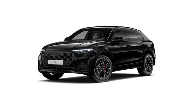 Audi Q8 55 TFSI e 394 Tiptronic Pro Line S Automaat | Vierwielbesturing | Sportstoelen plus voorin | Glazen panoramadak | Optiekpakket zwart plus | Privacy glas (donker getint) | Bang & Olufsen Premium 3D