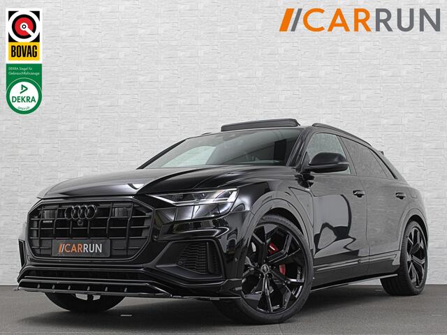Audi Q8 60e 462PK Competition Plus | RS-Seats | Carbon | B&O | 360 Camera | ACC | Panorama | Nachtzicht | Valcona Leder | Trekhaak 3500kg | Head-Up | Luchtvering | Keyless-Entry |Tour-Pakket | Lane & Side assist | Bovag Garantie.