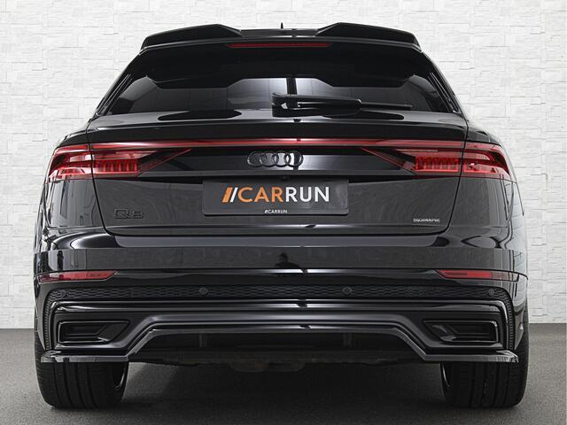 Audi Q8 60e 462PK Competition Plus | RS-Seats | Carbon | B&O | 360 Camera | ACC | Panorama | Nachtzicht | Valcona Leder | Trekhaak 3500kg | Head-Up | Luchtvering | Keyless-Entry |Tour-Pakket | Lane & Side assist | Bovag Garantie.