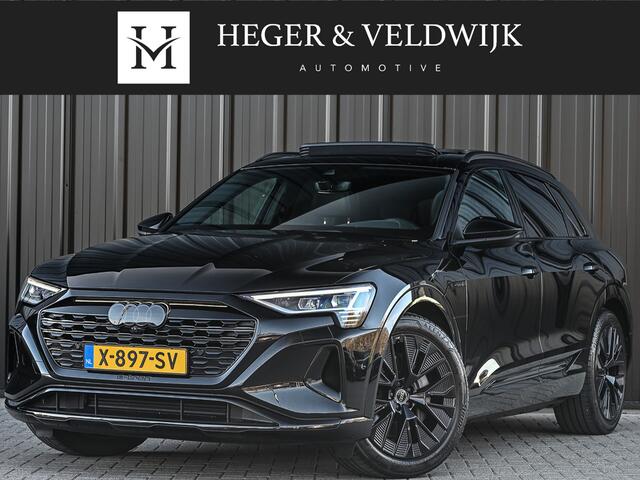 Audi Q8 e-tron 55 quattro Advanced Edition Plus 115 kWh | Panoramdak | Ambiance interieur | Adaptive Cruise | NL-Auto | Memory seats | Keyless