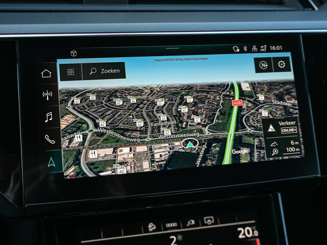 Audi Q8 e-tron 55 quattro Advanced Edition Plus 115 kWh | Panoramdak | Ambiance interieur | Adaptive Cruise | NL-Auto | Memory seats | Keyless