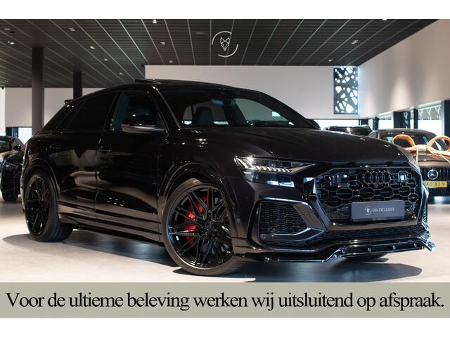 Audi Q8 4.0 TFSI RS Q8 Quattro 23'' Vossen|Ceramic|Carbon|Aeropakket|B&O 3D|RS Dynamic|4-wielsturing|ACC|HUD|Keyless|Trekhaak|Softclose