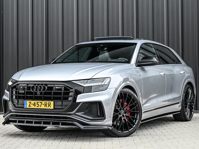 Audi Q8 60 TFSI e quattro Pro Line S Competition | Panorama dak | S-Seats | Head-up | 360 Camera | Soft-close | Keyless | Full styling | Ambiance interieur | B&O sound | Trekhaak | Adaptive cruise