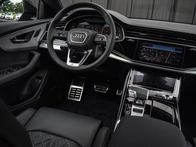 Audi Q8 55 TFSI e quattro Pro Line S | Memory seats | 360 Camera | Keyless | Soft close | Adaptive cruise | Panoramadak | B&O sound | Achterbank verwarmd | Ambiance interieur | El. trekhaak
