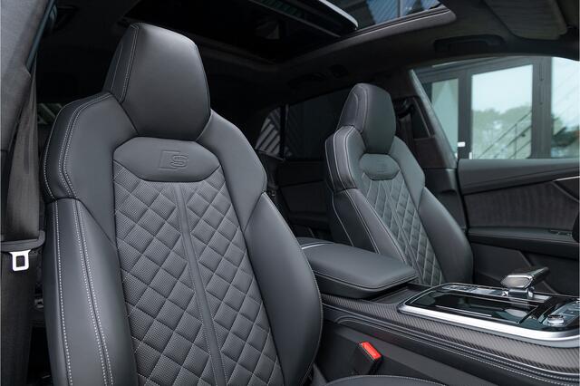 Audi Q8 60 TFSI e quattro S-Line Competition ACC Pano Massage AchterasBes. 360 Matrix Stoelvent. Alcant. Hemel Keyless Trekhaak