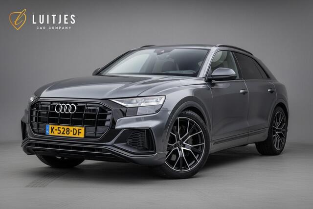 Audi Q8 55 TFSI quattro S-line I Panorama I B&O I Luchtvering I Matrix I HuD I Camera I Elek.-trekhaak I Dealer-onderhouden