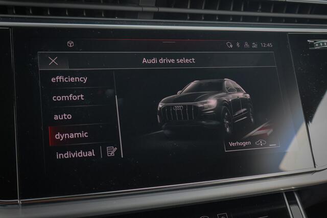 Audi Q8 55 TFSI e quattro Pro Line S | ADAPTIVE CRUISE | 360 CAMERA | MASSAGE | STOELVERWARMING & VERKOELING | STUURVERWARMING | SFEERVERLICHTING |