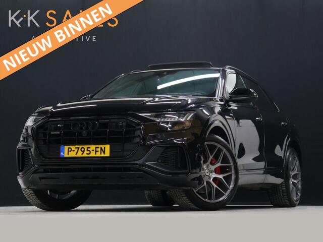 Audi Q8 60 TFSI e quattro Competition [SCHUIFDAK, RS STOELEN, B&O, TREKHAAK, APPLE CARPLAY, MEMORY SEATS, HEAD-UP, LEDEREN SPORTSTOELEN, STOELVERKOELING, STUURVERWARMING, 360 CAMERA, ADAPTIVE CRUISE, NIEUWSTAAT]