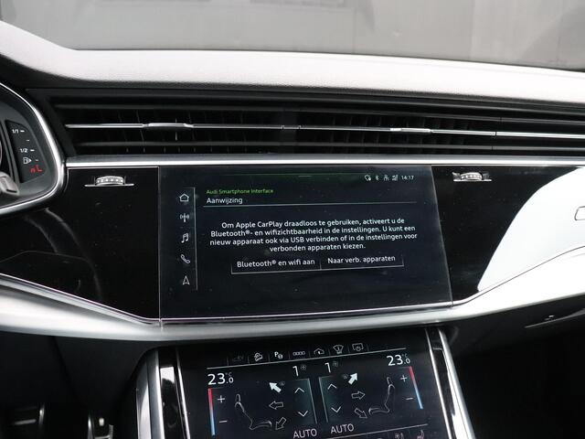 Audi Q8 60 TFSI e quattro Competition | S LINE | B&O | LEDER | CAMERA | TREKHAAK | HEAD-UP | 360° CAMERA | CRUISE | APPLE CARPLAY | STOELVERK. |