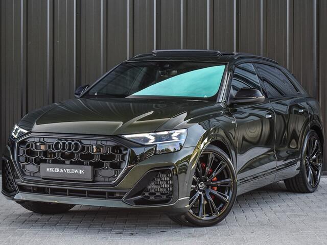 Audi Q8 60 TFSI e quattro Pro Line S Competition | B&O advanced | Audi exclusive | 5 jaar garantie | Panoramadak | massage stoelen | 4 wiel besturing | Alcantara hemel | Soft-close | Elektr. Trekhaak | Achteras besturing | Oled achterlichte