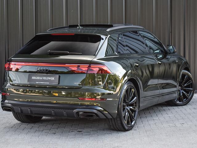 Audi Q8 60 TFSI e quattro Pro Line S Competition | B&O advanced | Audi exclusive | 5 jaar garantie | Panoramadak | massage stoelen | 4 wiel besturing | Alcantara hemel | Soft-close | Elektr. Trekhaak | Achteras besturing | Oled achterlichte