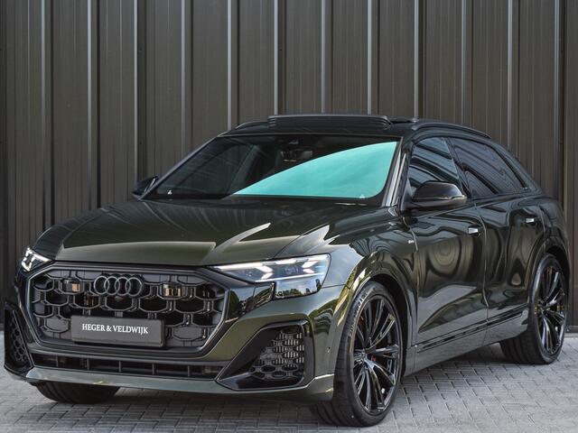 Audi Q8 60 TFSI e quattro Pro Line S Competition | B&O advanced | Audi exclusive | 5 jaar garantie | Panoramadak | massage stoelen | 4 wiel besturing | Alcantara hemel | Soft-close | Elektr. Trekhaak | Achteras besturing | Oled achterlichte