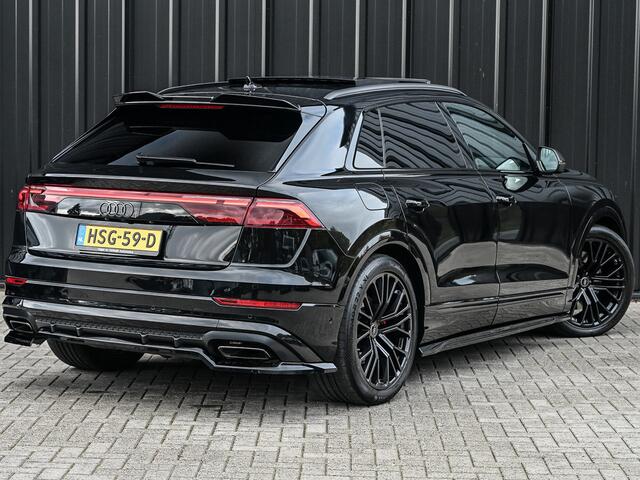 Audi Q8 60 TFSI e QUATTRO PRO LINE S COMPETITION | PANORAMADAK | LUCHTVERING | BLACK-OPTIC | MEMORY SEATS | HEAD-UP | 360 CAMERA | ADAPTIVE CRUISE | AMBIANCE INTERIEUR |