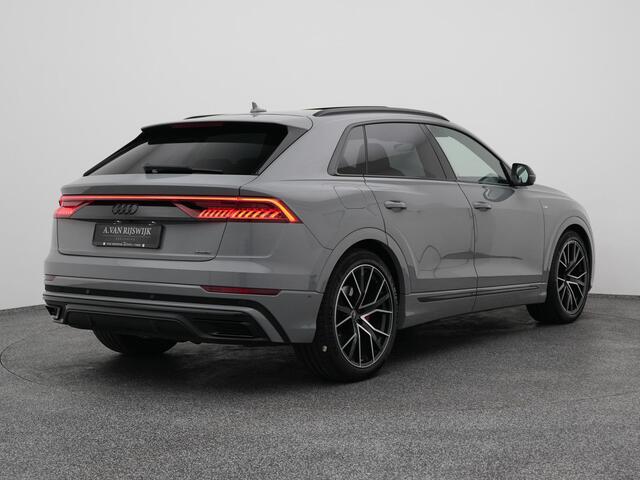 Audi Q8 60 TFSI e quattro Competition | PANO | 360° | B&O | LUCHTVERING | STOELVERW. | TREKHAAK