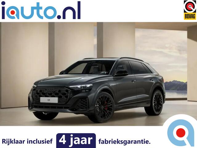 Audi Q8 60 TFSI e quattro Pro Line S Competition HD Matrix/Pano/4wiel/B&O/360/RS-stoel/Luchtvering/Keyless/Head-up/22"/Trekhaak