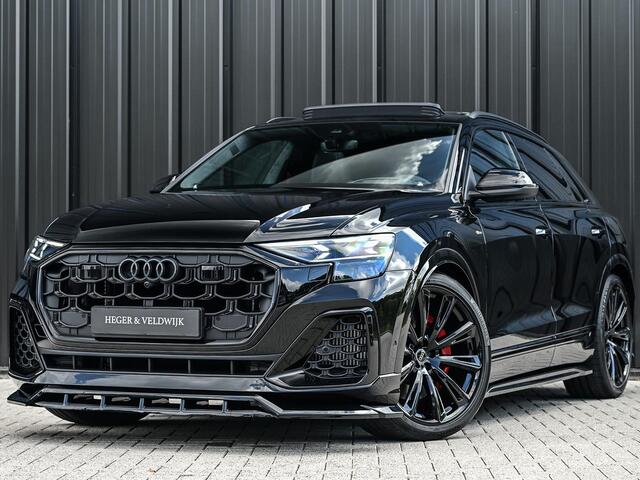 Audi Q8 60 TFSI e quattro Pro Line S Competition | S- Seats | Achterasbesturing | B&O advanced | Soft close | Trekhaak | Ambiance plus pakket | Memory seats | Carobn inleg