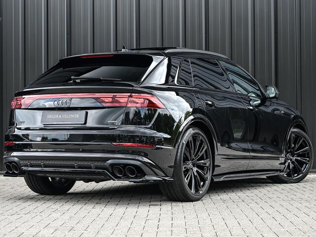 Audi Q8 60 TFSI e quattro Pro Line S Competition | S- Seats | Achterasbesturing | B&O advanced | Soft close | Trekhaak | Ambiance plus pakket | Memory seats | Carobn inleg
