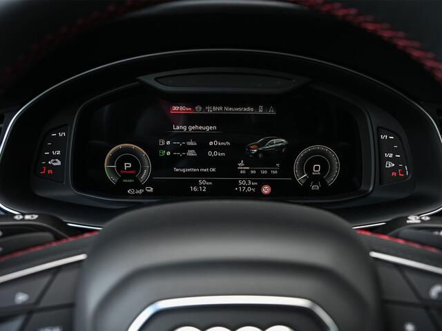 Audi Q8 60 TFSI e quattro Pro Line S Competition | S- Seats | Achterasbesturing | B&O advanced | Soft close | Trekhaak | Ambiance plus pakket | Memory seats | Carobn inleg