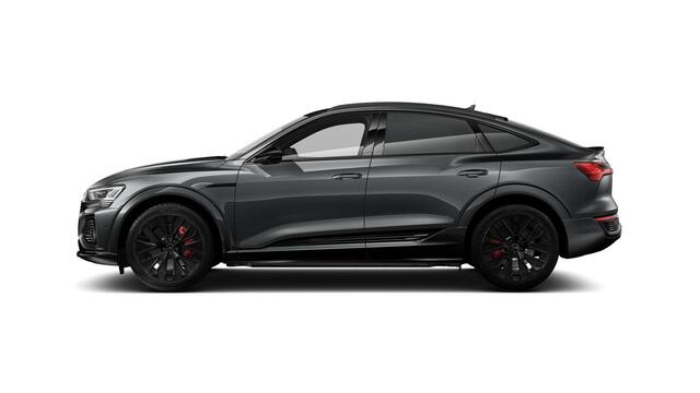 Audi Q8 Sportback e-tron 55 quattro S Edition 115 kWh Panoramadak - Adaptieve Cruise Control - Optiekpakket zwart - Stoelverwarming vóór - S Sportstoelen - Uitgebreide interieurvoorverwarming - Assistentiepakket 'Tour' -