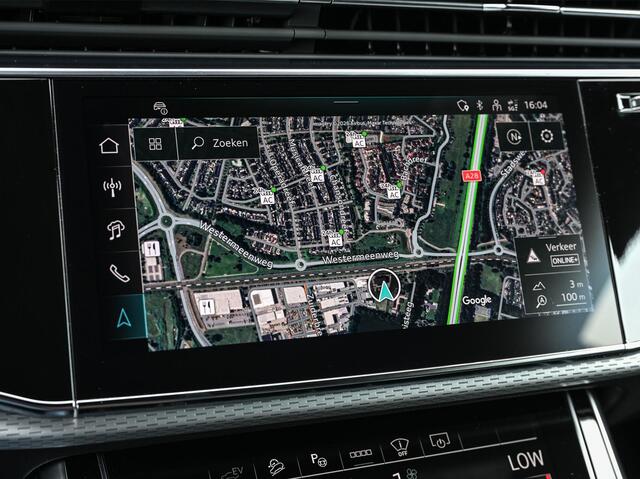 Audi Q8 55 TFSI e quattro Pro Line S | Panoramadak | 360 Camera | B&O | Head-up | Achterasbesturing | Luchtvering | Ambiance interieur | Soft close | Trekhaak | Stuurwiel verwarmd |