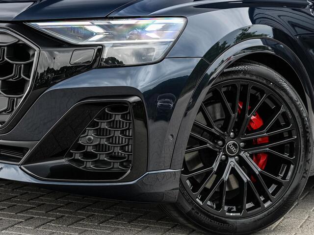 Audi Q8 55 TFSI e quattro Pro Line S | Panoramadak | 360 Camera | B&O | Head-up | Achterasbesturing | Luchtvering | Ambiance interieur | Soft close | Trekhaak | Stuurwiel verwarmd |