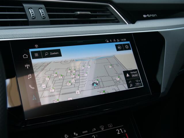 Audi Q8 e-tron S quattro SQ8 115 kWh 504 Pk Automaat Navi / DAB / Leer / Pano-dak / Luchtvering / 21 inch / SOH 98 %