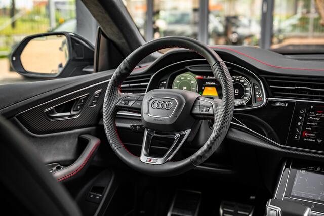 Audi Q8 60 TFSI e ABT Aero Competition | Audi Exclusive Nardogrijs | Advanced onderstel | Stoelventilatie + massagefunctie | Uitgebreid lederpakket | Carbon | Head up | B&O | Servosluiting