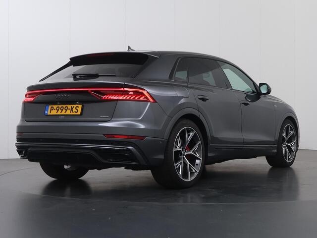 Audi Q8 60 TFSI e quattro Pro Line S Competition | S-Sportstoelen | Trekhaak | Stoelverwarming/Ventilatie/Massage | B&O Audio | Ambienteverlichtingspakket | MATRIX LED | Optiek-Pakket-Zwart | 360 Camera |