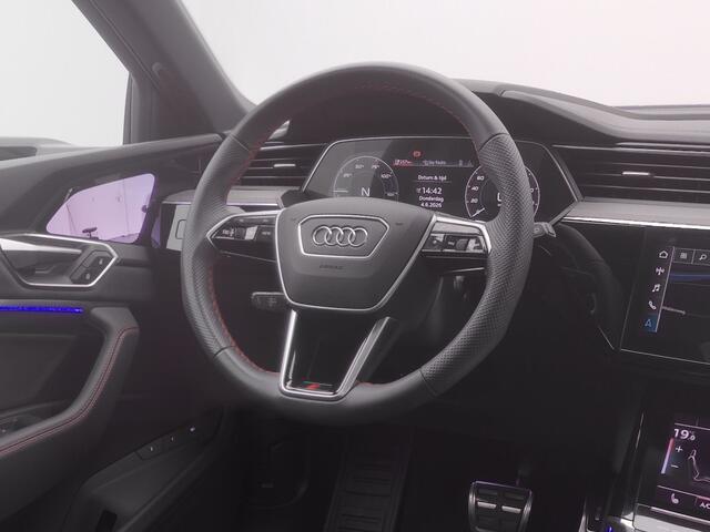 Audi Q8 e-tron 55 quattro S Edition 115 kWh | PANO | 360° | HUD | LUCHTVERING | STOELVERW.