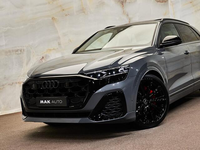 Audi Q8 60 TFSI e Quattro Pro Line S Competition , Audi Exclusive, pano, 4W-best, B&O adv., Luchtv., OLED, S sportstoelen, Laserlicht, 23", NP172k