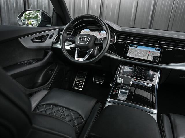 Audi Q8 60 TFSI e quattro Pro Line S Competition | Panoramadak | Luchtvering | B&O | Adaptive Cruise | Ambiance Interieur | 360 Camera | Memory Seats | Stuurverwarming |