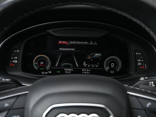 Audi Q8 60 TFSI e quattro Pro Line S Competition | Panoramadak | Luchtvering | B&O | Adaptive Cruise | Ambiance Interieur | 360 Camera | Memory Seats | Stuurverwarming |