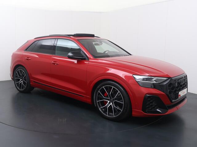 Audi Q8 60 TFSI e quattro Pro Line S Competition | 490 PK | SoH 97% | Trekhaak | Panoramadak | Bang & Olufsen Advanced Soundsystem | Matrix Laser koplampen | Vierwielbesturing | Nachtzicht | S-Line | Head-up display | 22" LM velgen |