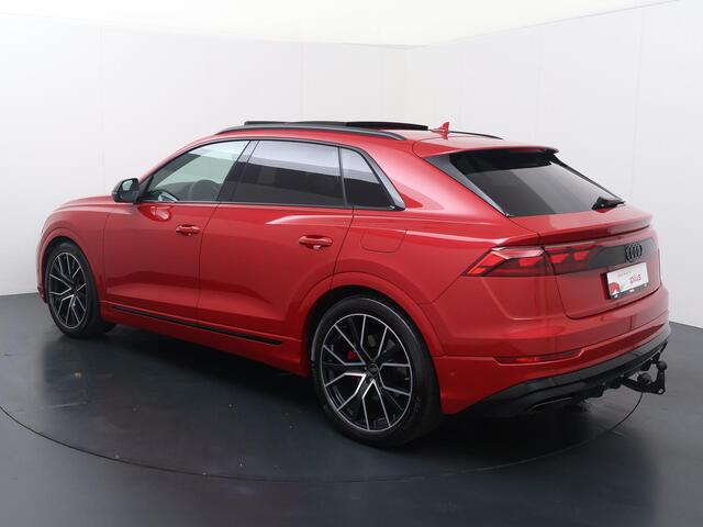 Audi Q8 60 TFSI e quattro Pro Line S Competition | 490 PK | SoH 97% | Trekhaak | Panoramadak | Bang & Olufsen Advanced Soundsystem | Matrix Laser koplampen | Vierwielbesturing | Nachtzicht | S-Line | Head-up display | 22" LM velgen |