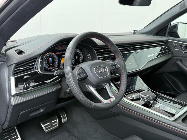 Audi Q8 60 TFSI e quattro Pro Line S Competition | 490 PK | SoH 97% | Trekhaak | Panoramadak | Bang & Olufsen Advanced Soundsystem | Matrix Laser koplampen | Vierwielbesturing | Nachtzicht | S-Line | Head-up display | 22" LM velgen |