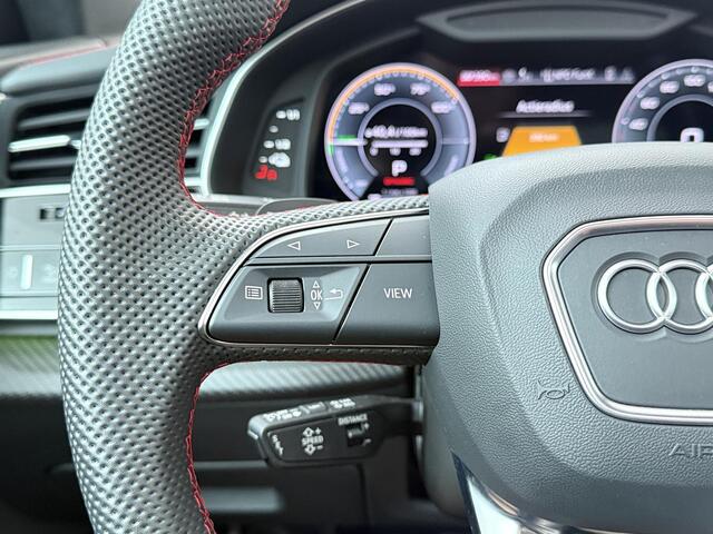 Audi Q8 60 TFSI e quattro Pro Line S Competition | 490 PK | SoH 97% | Trekhaak | Panoramadak | Bang & Olufsen Advanced Soundsystem | Matrix Laser koplampen | Vierwielbesturing | Nachtzicht | S-Line | Head-up display | 22" LM velgen |