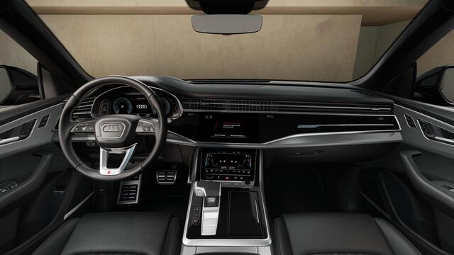 Audi Q8 60 TFSI e 490PK quattro Pro Line S Competition | Panoramadak | 23-Inch | Supersport-Stoelen | Nachtzicht | Trekhaak | Vierwiel-besturing | Head-Up | Top-View | Akoestisch-Glas