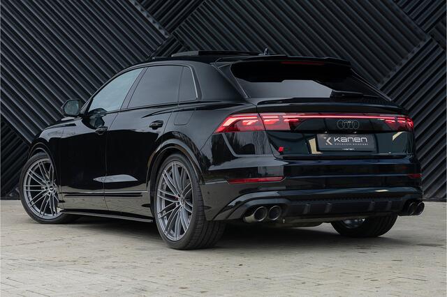 Audi Q8 60 TFSI e quattro S-Line Competition Panodak ACC Achteras Bestr. Head Up 360 Oled Massage Softcl. B&O Stoelvent. Trekhaak VOL !!!
