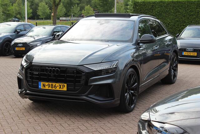Audi Q8 60 TFSI e quattro Pro Line S Competition / Trekhaak / Panoramadak / 360Camera / Head-up / Softclose / B&O / Matrix LED / 23'' / Keyless / Softclose / Stuur+Stoelverwarming / Stoelmassage / Dodehoek / DAB / ACC