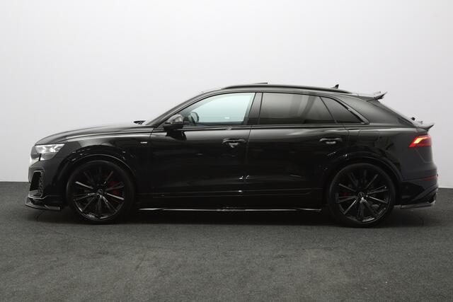Audi Q8 60 TFSI e 490 PK Quattro S-Line Pro Line Competition PHEV, Panoramadak, Trekhaak, RS-Stoelen, Bang&Olufsen, Memory, Sfeerverlichting