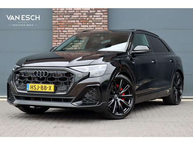 Audi Q8 55 TFSI e Quattro Pro Line S | Luchtvering | Achterasbesturing | ACC | Bang&Olufsen | Trekhaak | Matrix-LED | Soft-Close | Verwarmd Stuurwiel | Panoramadak | Keyless Entry |