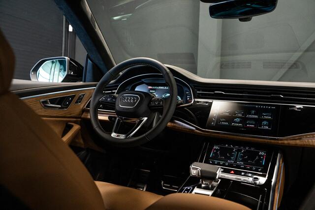 Audi Q8 60 TFSI e quattro Pro Line S Competition *Audi Exclusive Paint / Bang & Olufsen Advanced / Stoelventilatie + Massage / Night-Vision / Vierwiel-besturing / Panorama*