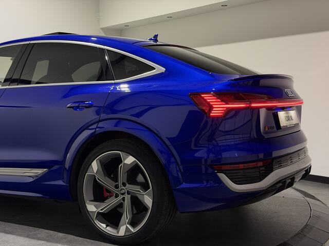 Audi Q8 Sportback e-tron S quattro SQ8 115 kWh | Valcona Leder | Panoramadaj | Trekhaak | 22'' | Matrix LED | Memory | B&O |