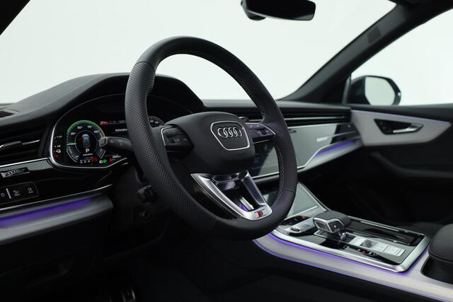 Audi Q8 60 TFSI e quattro Pro Line S Competition | Luchtvering | Pano | Matrix Led | AWD-besturing | Soft Close | 22'' RS | 360cam | B&O | Adapt. Cruise | Memory