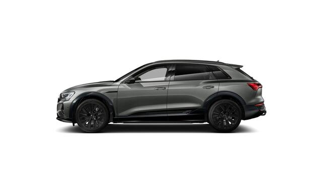 Audi Q8 e-tron 55 quattro Advanced Edition 115 kWh | 408 PK | SoH 98% | Trekhaak | Adaptive cruise control | Luchtvering | 21" LM velgen | Lederen bekleding | Climate control |