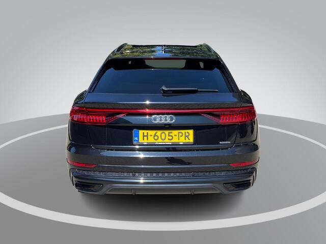 Audi Q8 55 TFSI 340pk Tiptronic Quattro Pro Line S · Panoramadak · Leder · Luchtvering · 360 Camera · Stoelmassage · Stoelventilatie · 22'' Inch · Bang & Olufsen ·
