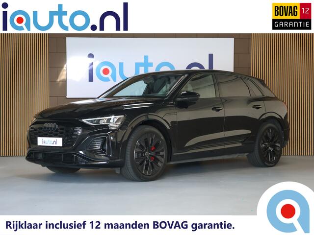 Audi Q8 e-tron 55 quattro S Edition 115 kWh SOH 100% Pano/LED Matrix/Luchtvering/360/B&O/Headup/Rode stiksels/ACC