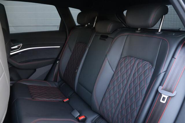 Audi Q8 e-tron 55 quattro S Edition 115 kWh SOH 100% Pano/LED Matrix/Luchtvering/360/B&O/Headup/Rode stiksels/ACC
