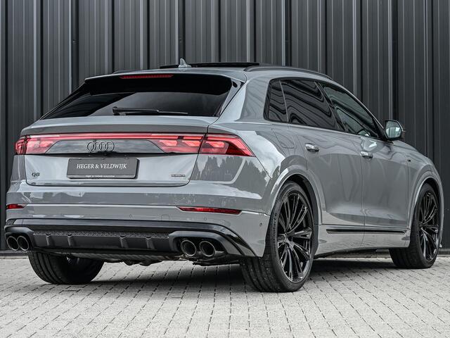 Audi Q8 60 TFSI e quattro Pro Line S Competition | B&O Advanced | Audi Exclusive | 5 Jaar Garantie | Panoramadak | Massage Stoelen | 4 Wiel Besturing | Alcantara hemel | Soft-close | Stoel Ventilatie | Elektr. Trekhaak | Oled Achterlichten | 360 camera |