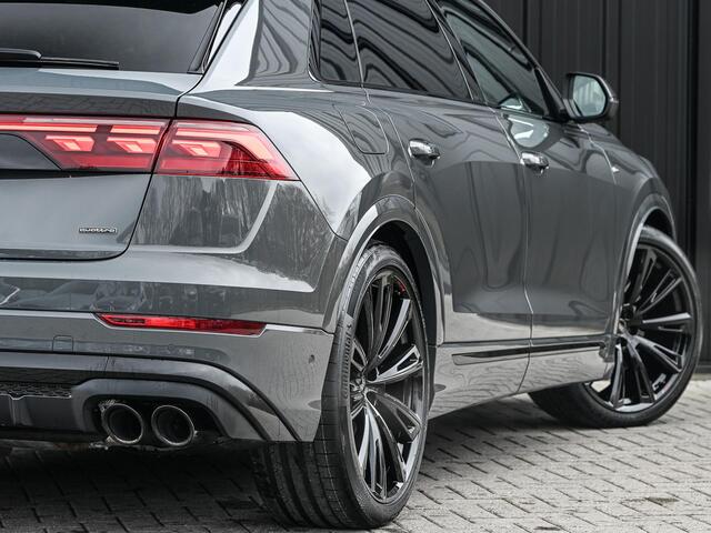 Audi Q8 60 TFSI e quattro Pro Line S Competition | B&O advanced | Audi exclusive | 5 jaar garantie | Panoramadak | massage stoelen | 4 wiel besturing | Alcantara hemel | Soft-close | Elektr. Trekhaak | Achteras besturing | Oled achterlichten